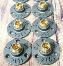 6 X Malleable Iron pipe Flange