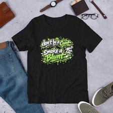 Edgy Graffiti Green Quote Tee