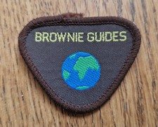 GirlGuiding Old Worldwide Brownie Guides Interest Badge