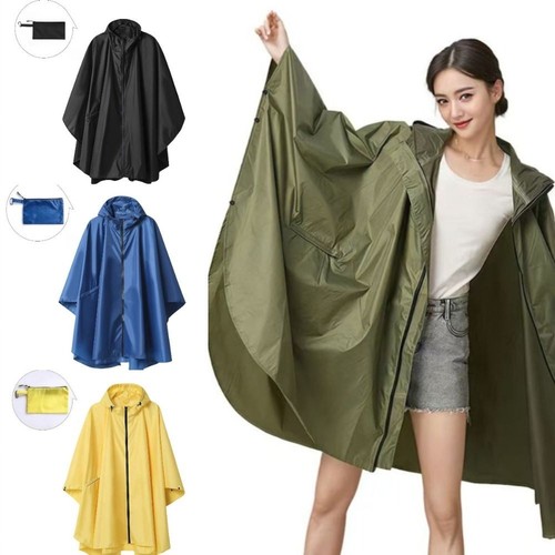 Waterproof rain poncho - in, 1
