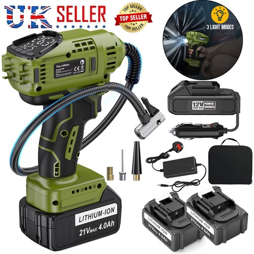 150psi cordless tyre inflator - cordless,