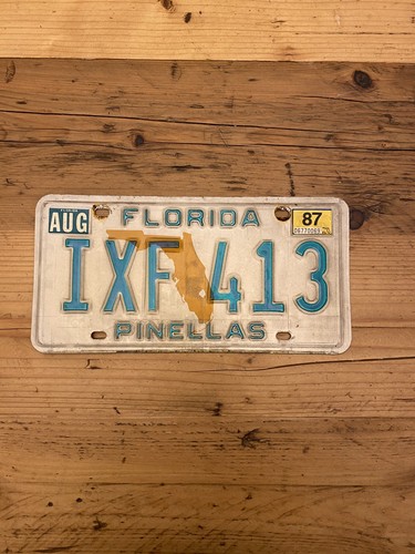 Vintage florida 1987 car - florida,