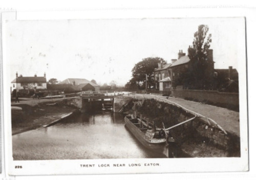 Real photo postcard trent - postcard,