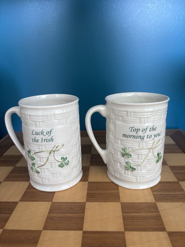 Set belleek pottery - set, paria