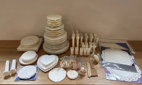 Vintage wilton wedding cake - vintage,