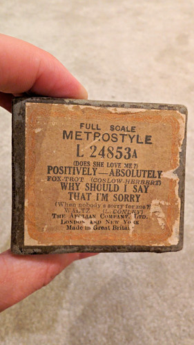 Aeolian metrostyle full - full, scale
