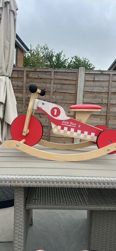 Wooden bike rocker - wooden,