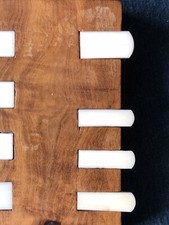 Antique & Very Pretty Wooden Whist Marker Gaming Counter