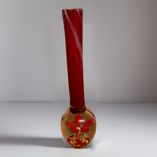 Bud stem vase red - stem, flower