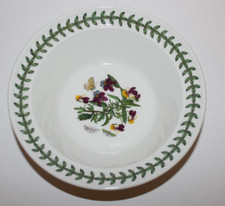 Portmeirion - Botanic Garden - Bowl - Heartsease - Green Oval Stamp