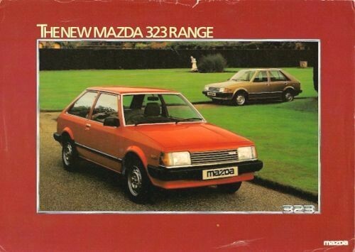 Mazda 323 hatchback - mazda,