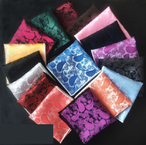 Men paisley jacquard silk - men,
