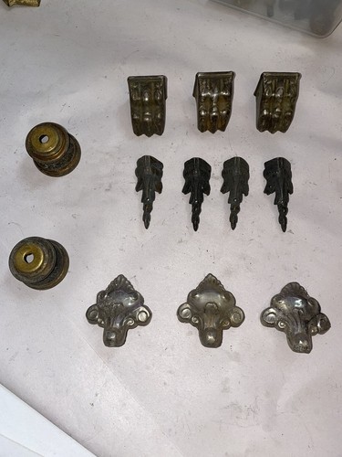 Lot antique clock case - lot,