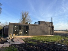 Converted Shipping Container 32ft Holiday Home Portable House Cabin Garden room