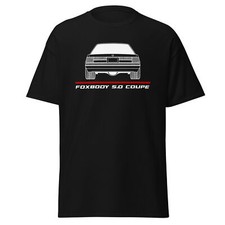 Premium T-Shirt For Ford Mustang Coupe 5.0 Foxbody Car Enthusiast Birthday Gift