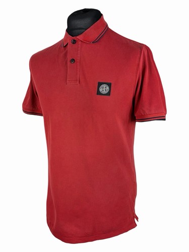 Stone island polo - men's, red
