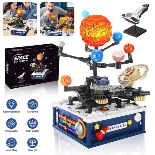 Solar system planetary model - system,