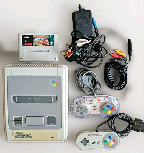 Snes super nintendo console - snes,
