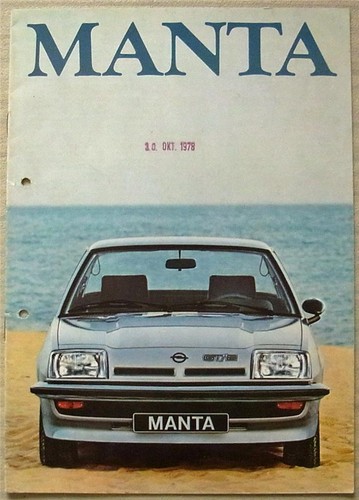 Opel manta car sales - manta,