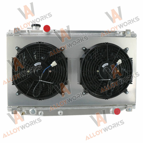 Row radiator shroud fan - shroud,
