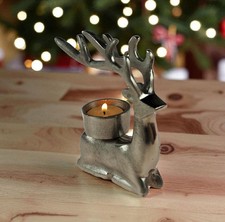 Reindeer Tea Light Candle