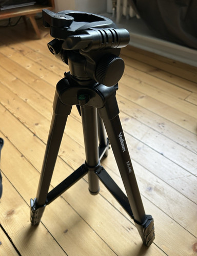 Velbon camera tripod pan tilt - velbon,