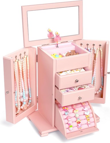 Musical girls jewellery box - musical,