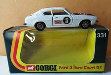 Corgi 331 Whizzwheels  Ford 3 Litre Capri. Original. Boxed.