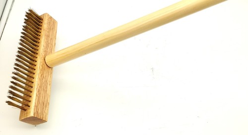 Pizza brush 90cm oven - brush, wire