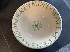 Beautiful Rare Emma Bridgewater MASSIVE GARDEN HERBS Fruit or Mixing Bowl 1sts