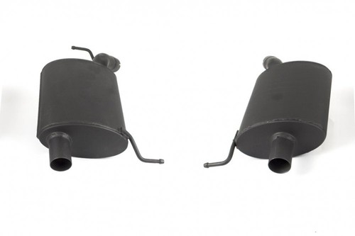 Sport muffler exhaust for