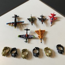 Vintage 1988 Matchbox Ring Raiders Planes Fighter Jets 