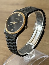 Vintage Accurist Mens Black