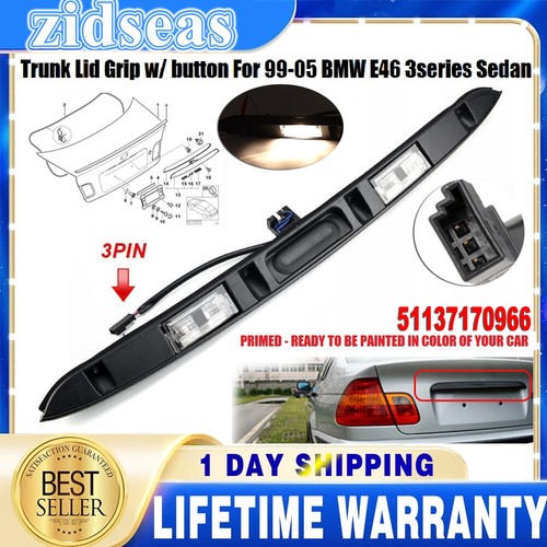 Car rear boot - handle, lid