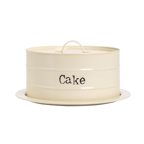 Vintage metal kitchen cake tin - vintage,