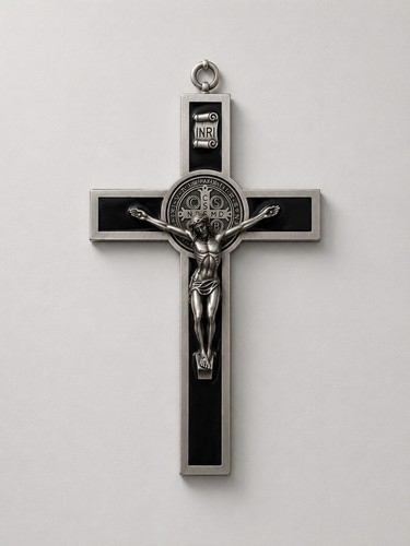Bonitter antique wall cross - antique,