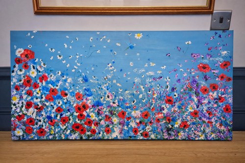 Beautiful acrylic painting - beautiful, on