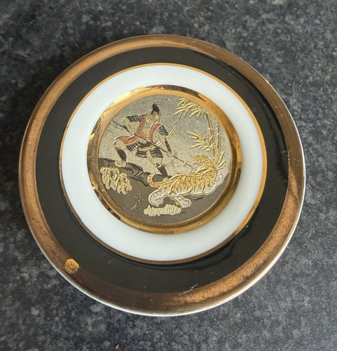 Unmarked art chokin - of, 24k