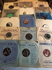 Vintage  10'' 78's shellac