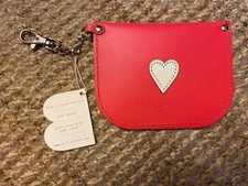Brit Stitch Red Leather Heart
