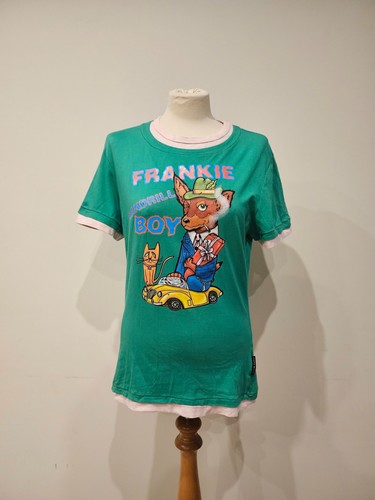 Frankie morello milan green - green, t