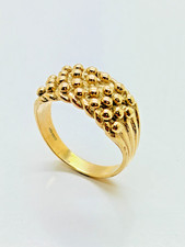 9ct Yellow Solid Gold 4 Row
