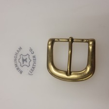 35mm Solid Brass Belt Buckle