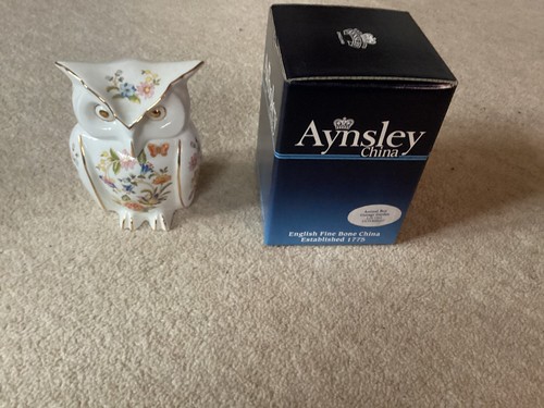 Aynsley england owl fine - aynsley,