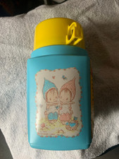 Vintage blue Hallmark Betsy Clark Roughneck thermos flask