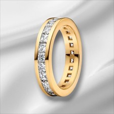 Lovely Eternity Channel Ring
