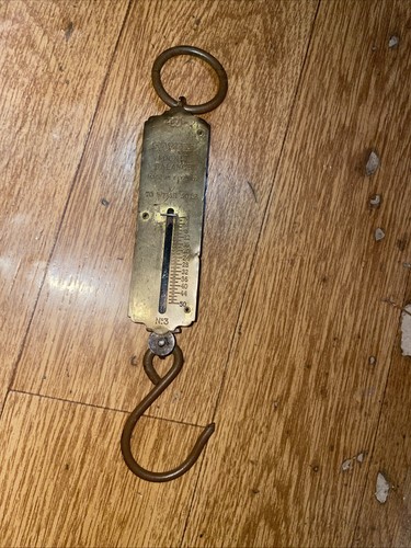 Antique vintage salter pocket - salter,