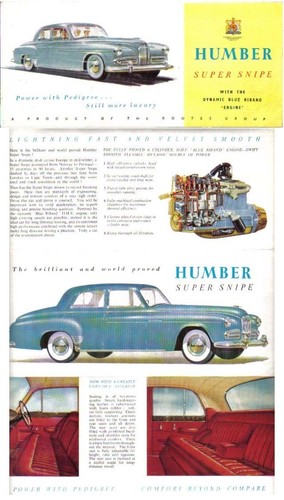 Humber super snipe iv - humber, mk