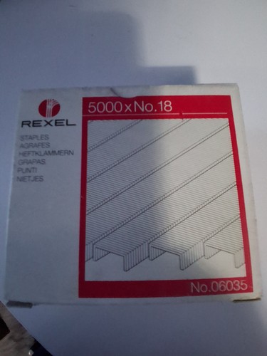 Rexel staples - no.18, (26/8)
