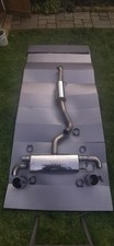 GR Yaris Exhaust - Milltek Sport Resonated Cat Back Exhaust With Chrome Tips